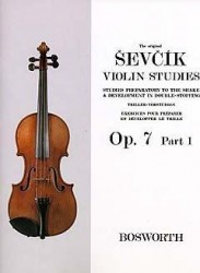 Otakar Ševčík Violin Studies: Preparatory to the Shake & Development in Double-Stopping Op.7 Part 1 (noty na housle)