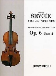 Otakar Ševčík: Violin Studies - Violin Method For Beginners Op.6 Part 2 (noty na housle)