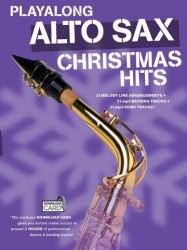 Playalong Alto Sax: Christmas Hits (noty na altsaxofon) (+audio)