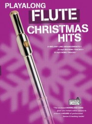 Playalong Flute: Christmas Hits (noty na příčnou flétnu) (+audio)