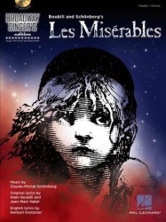 Broadway Singer's Edition: Les Misérables (noty na klavír, zpěv, akordy na kytaru) (+audio)