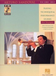Arturo Sandoval: Playing Techniques And Performance Studies Volume 1 (noty na trubku) (+audio)