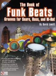 David Lewitt: The Book Of Funk Beats (noty na bicí) (+audio)