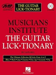 Musicians Institute: The Guitar Lick-Tionary (noty, tabulatury na kytaru) (+audio)
