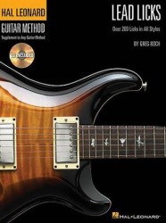 Hal Leonard Guitar Method: Lead Licks (noty, tabulatury na kytaru) (+audio)