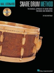 Rick Mattingly: Hal Leonard Snare Drum Method (noty na bicí) (+audio)