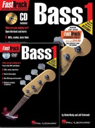 Fast Track: Bass Guitar Method Starter Pack (noty, tabulatury na baskytaru) (+CD & DVD)