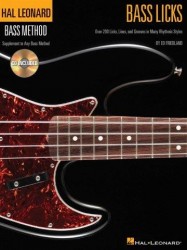 Hal Leonard Bass Method: Bass Licks (noty, tabulatury na baskytaru) (+audio)