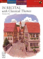 In Recital With Classical Themes: Volume 1 - Book 1 (noty na sólo klavír) (+audio)