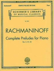 Sergei Rachmaninov: Complete Preludes For Piano (noty na sólo klavír)