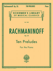 Sergei Rachmaninov: Ten Preludes For Piano Op.23 (noty na sólo klavír)