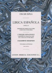 Espla Lirica Espanola Vol.2 Tonadas Antiguas Piano (noty na sólo klavír)