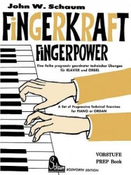 John W. Schaum: Fingerkraft Vorstufe (Fingerpower Prep Book) (noty na sólo klavír)