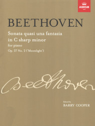 Ludwig Van Beethoven: Sonata No.14 In C# Minor Op.27 No.2 'Moonlight' (noty na sólo klavír)