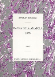 Rodrigo: Danza De La Amapola For Piano (noty na sólo klavír)