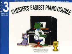 Carol Barratt: Chester's Easiest Piano Course - Book 3 (Special Edition) (noty na sólo klavír)
