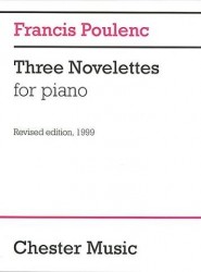 Francis Poulenc: Three Novelettes (noty na sólo klavír)