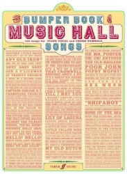 Bumper Book Of Music Hall Songs (noty na klavír, zpěv, akordy na kytaru)