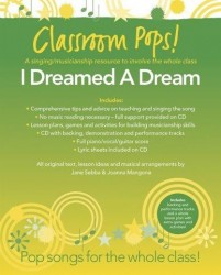 Classroom Pops! I Dreamed A Dream (noty na klavír, zpěv, akordy na kytaru) (+audio)