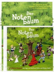 Wolfram Eicke/Dieter Faber: Der Notenbaum - Songbook (noty na klavír, zpěv, akordy na kytaru) (+audio)