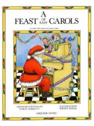 A Feast Of Easy Carols (noty na klavír, zpěv, akordy na kytaru)