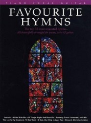 Favourite Hymns (noty na klavír, zpěv, akordy na kytaru)