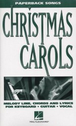 Christmas Carols - Paperback Songs (noty na klavír, zpěv, akordy na kytaru)