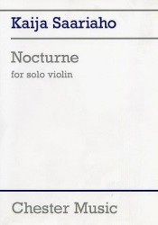 Kaija Saariaho: Nocturne (noty na housle)