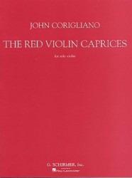 John Corigliano: The Red Violin Caprices For Solo Violin (noty na housle)