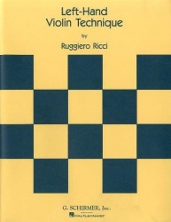 Ruggiero Ricci: Left Hand Violin Technique (noty na housle)