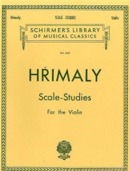 J. Hřimalý: Scale Studies For Solo Violin (Schirmer Edition) (noty na housle)