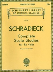 Henry Schradieck: Complete Scale Studies For The Violin (Authorized Edition) (noty na housle)