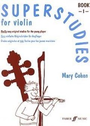 Mary Cohen: Superstudies Book 1 Violin (noty na housle)