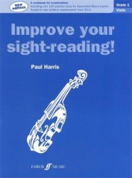 Paul Harris: Improve Your Sight-Reading! - Grade 1 Violin (2012 Edition) (noty na housle)