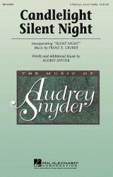 Audrey Snyder: Candlelight Silent Night (noty pro dvojhlasý sborový zpěv) - SADA 5 ks
