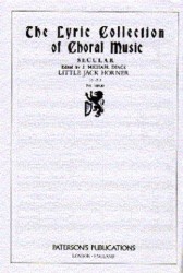 J. Michael Diack: Little Jack Horner (SA) (noty pro dvojhlasý sborový zpěv, klavír)