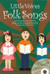 Little Voices - Folk Songs (noty pro dvojhlasý sborový zpěv, klavír) (+audio)