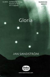 Jan Sandstrom: Gloria (SSAATTBB) (noty na sborový zpěv SATB)