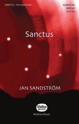 Jan Sandström: Sanctus (A Cappella) (noty na sborový zpěv SATB)