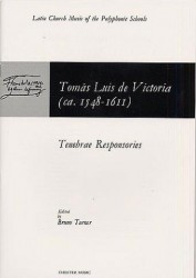 Tomas Luis De Victoria: Tenebrae Responsories (noty na sborový zpěv SATB)