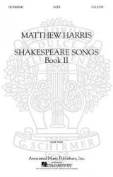 Matthew Harris: Shakespeare Songs Book 2 (noty na sborový zpěv SATB) - SADA 5 ks
