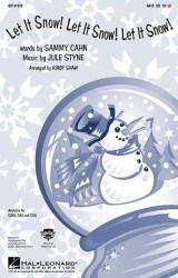 Jule Styne: Let It Snow! Let It Snow! Let It Snow! (noty na sborový zpěv SATB) - SADA 5 ks
