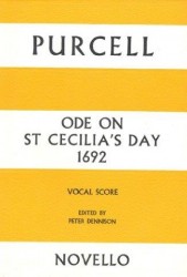 Henry Purcell: Ode On St Cecilia's Day (noty na sborový zpěv SATB)