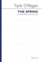 Tarik O'Regan: The Spring (noty na sborový zpěv SATB)