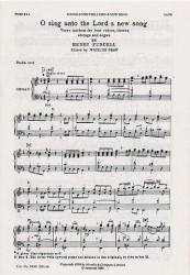 Henry Purcell: O Sing Unto The Lord (noty na sborový zpěv SATB)