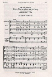 Malcolm Sargent: Little David, Play On Yo' Harp (noty na sborový zpěv SATB)