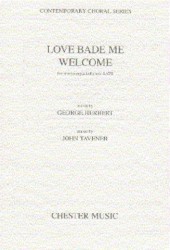 John Tavener: Love Bade Me Welcome (noty na sborový zpěv SATB, klavír)