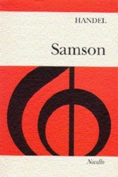 Handel: Samson (noty na sborový zpěv SATB, klavír)