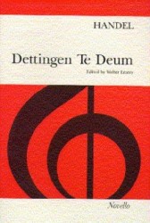 G.F. Handel: Dettingen Te Deum (noty na sborový zpěv SATB, klavír)