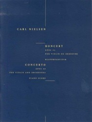 Carl Nielsen: Concerto For Violin And Orchestra Op.33 (noty na housle, klavír)